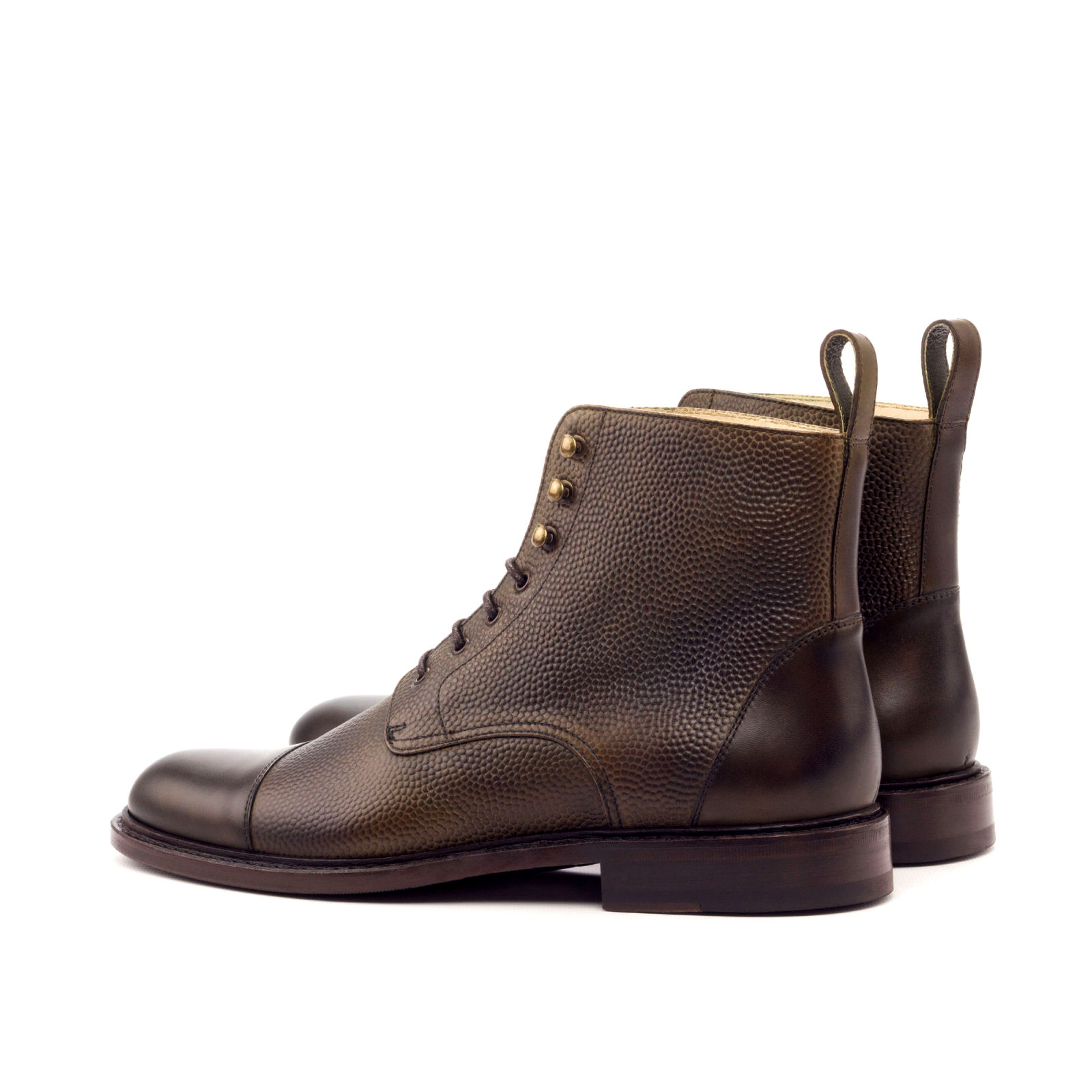 The Canal St. Women's Lace Up Captoe Boot No. 3078 - Image 3