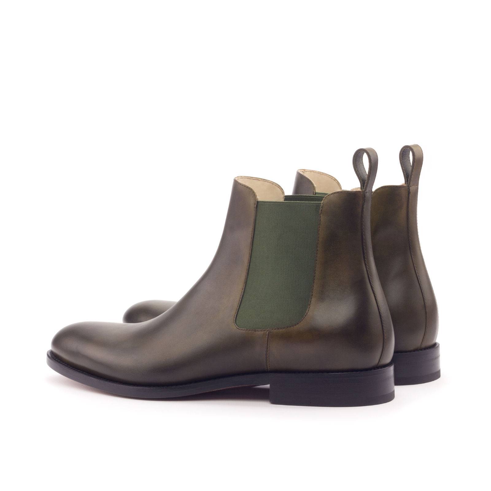 Olive Green Men's Chelsea Boots