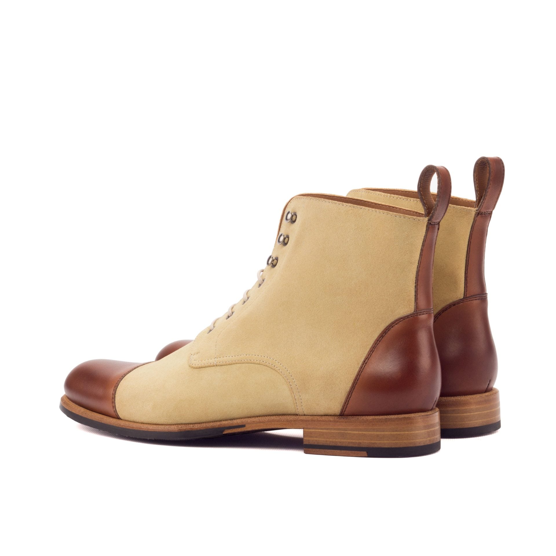 The Canal St. Women's Lace Up Captoe Boot No. 3299 - Image 3