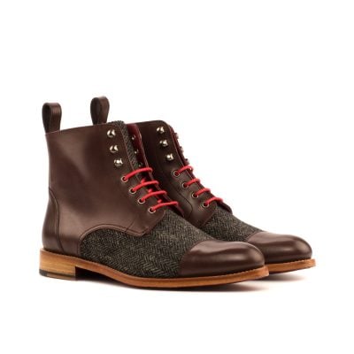 The Canal St. Women's Lace Up Captoe Boot No. 4012