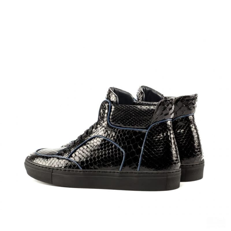 The Wells St. High Top Sneaker No. 3631 | Genuine Python | Robert August