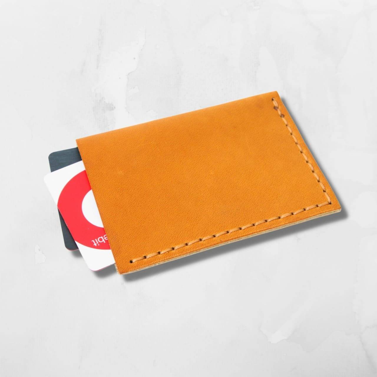 baseball glove leather wallet