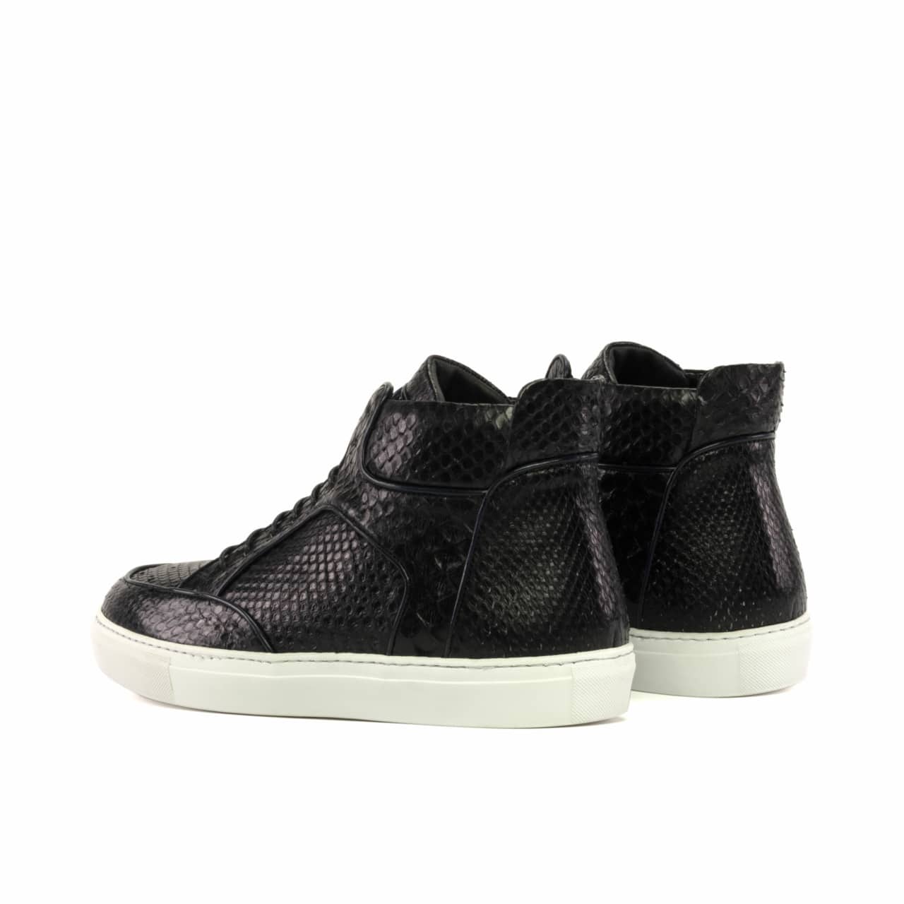 The Wells St. High Top Sneaker No. 5427 | Genuine Python | Robert August