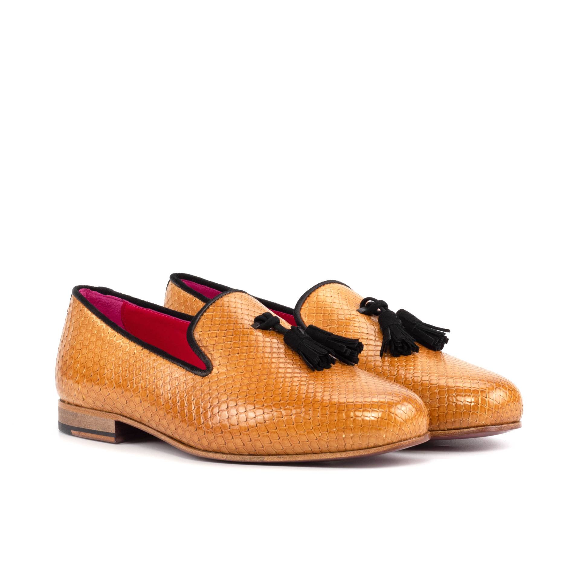 Tan Python Men's Wellington Slippers