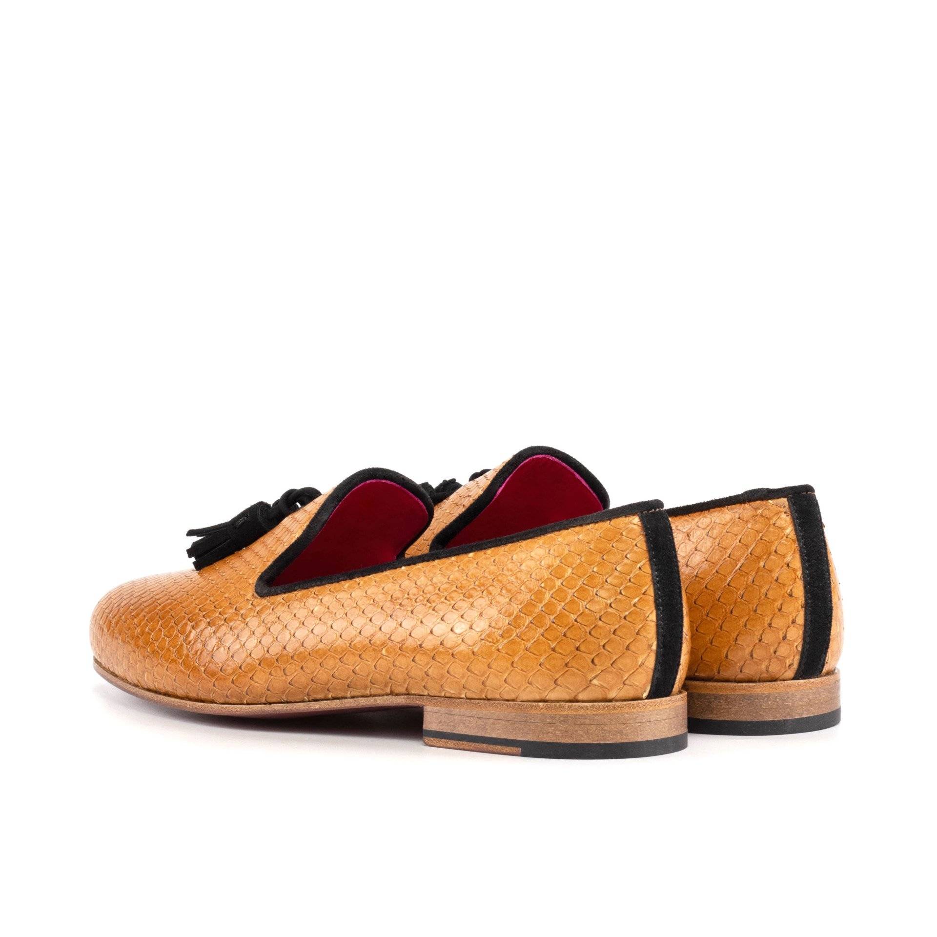 Tan Python Men's Wellington Slippers