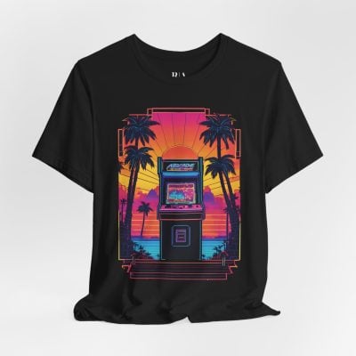 Arcade Oasis - Premium Jersey Cotton Graphic Tee
