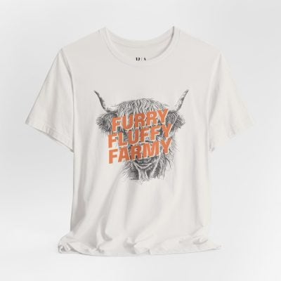 Furry Fluffy Farmy - Premium Jersey Cotton Graphic Tee
