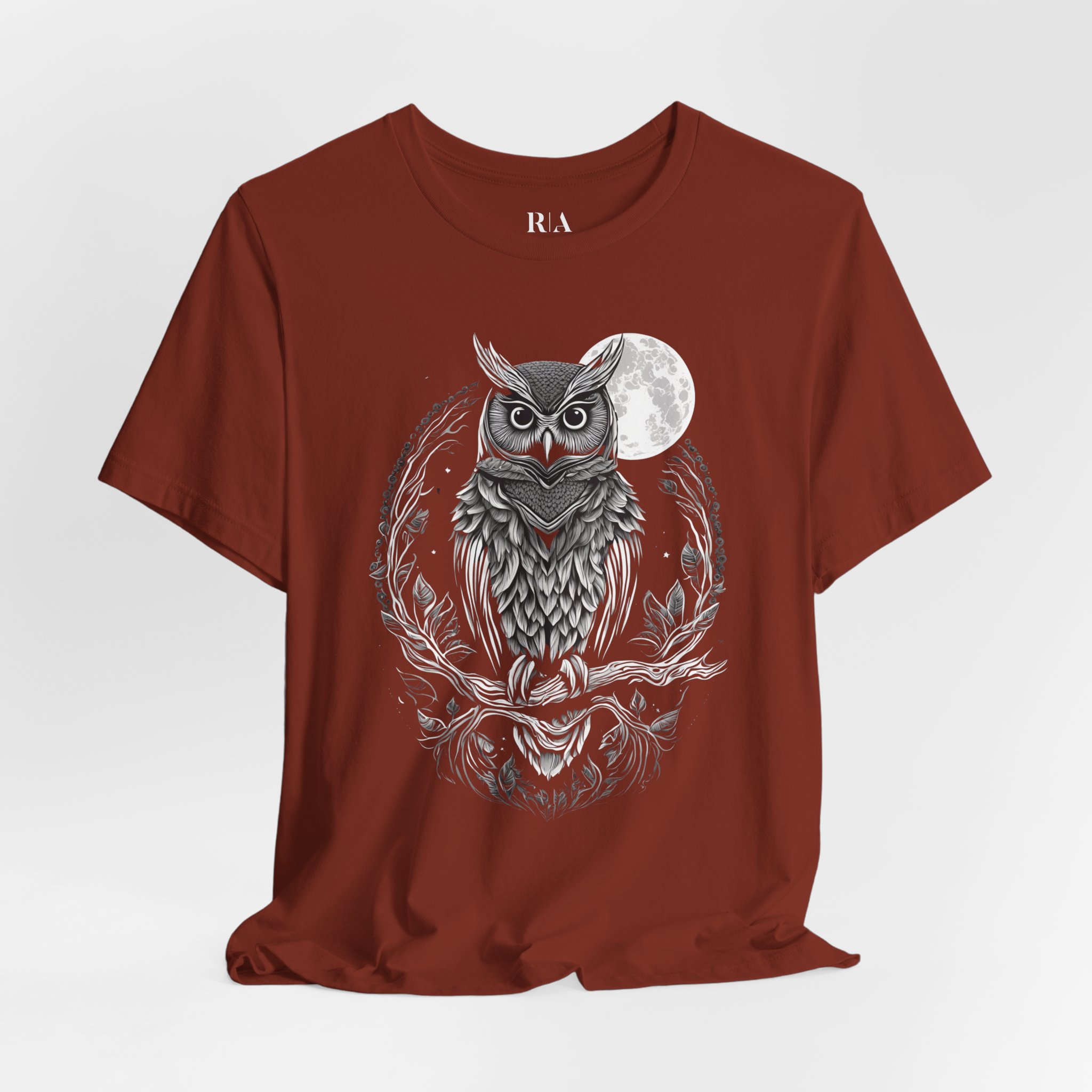 Guardian of the Night - Premium Jersey Cotton Graphic Tee - Image 4
