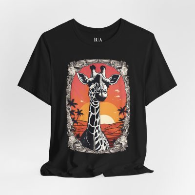 Safari Sunset - Premium Jersey Cotton Graphic Tee