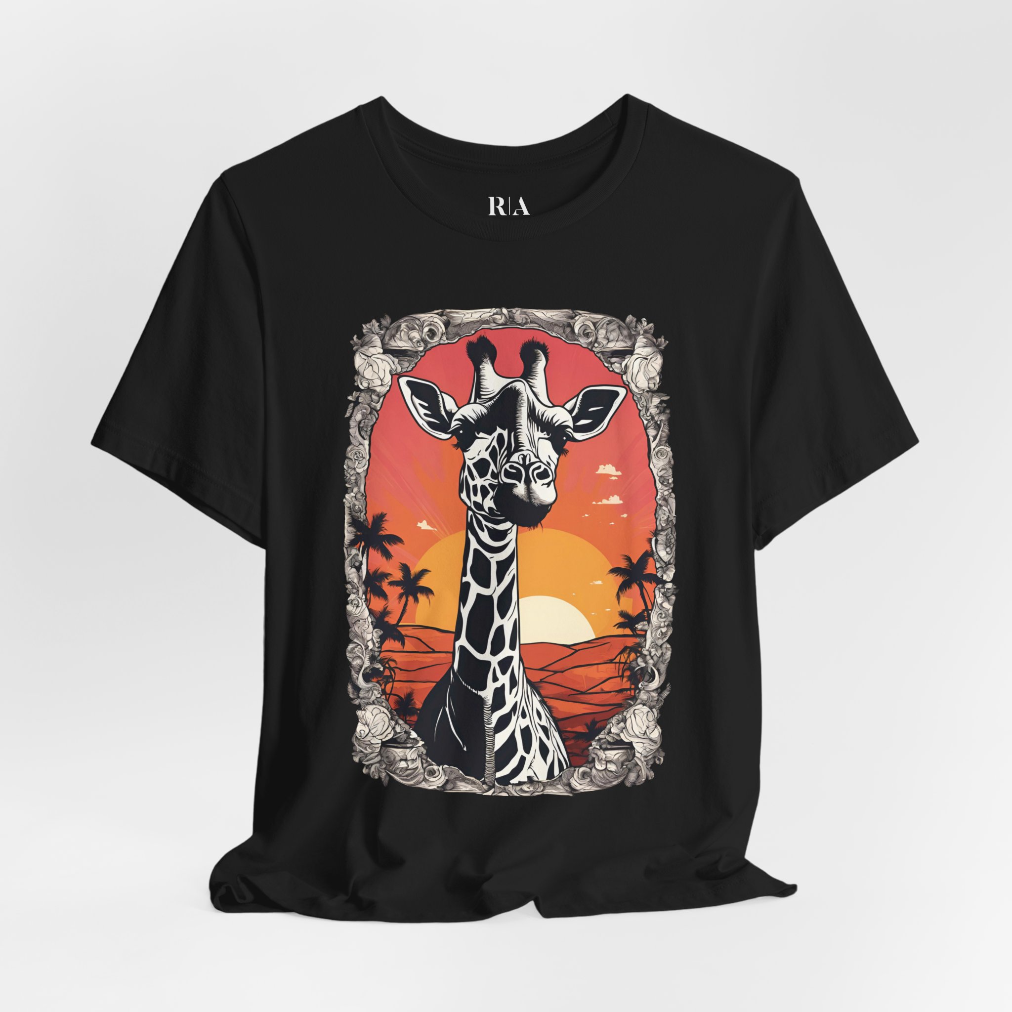 Safari Sunset - Premium Jersey Cotton Graphic Tee