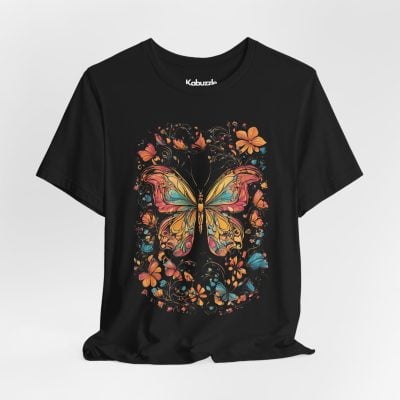 Symphony of Wings - Premium Jersey Cotton Graphic Tee