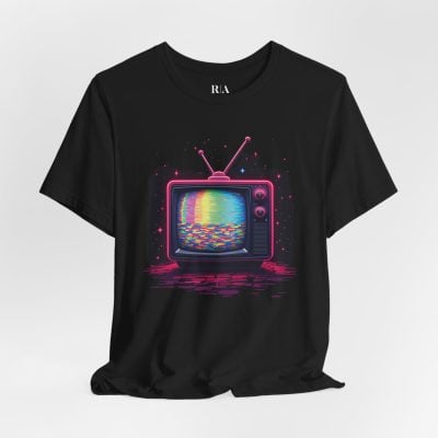 Analog Dreams in a Digital World - Premium Jersey Cotton Graphic Tee