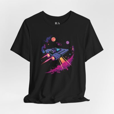 Neon Dreams and Rocket Streams - Premium Jersey Cotton Graphic Tee