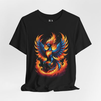 The Midnight Phoenix - Premium Jersey Cotton Graphic Tee