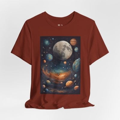 Celestial Wonders - Premium Jersey Cotton Graphic Tee