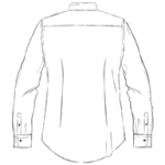 Plain Back With Darts