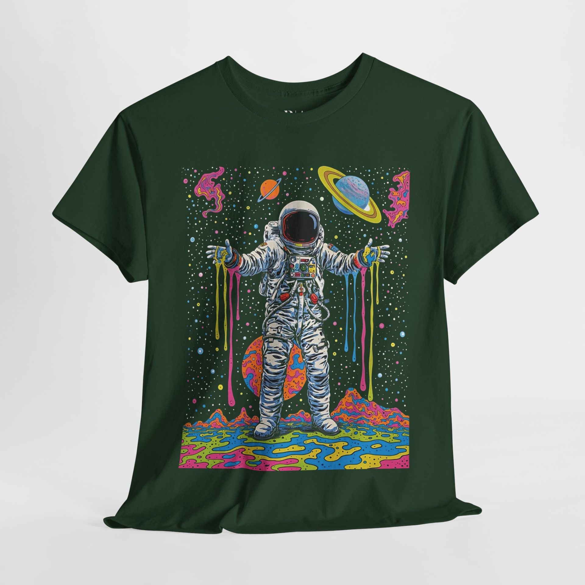 Astronaut in Wonderland - Graphic Tee - Image 2