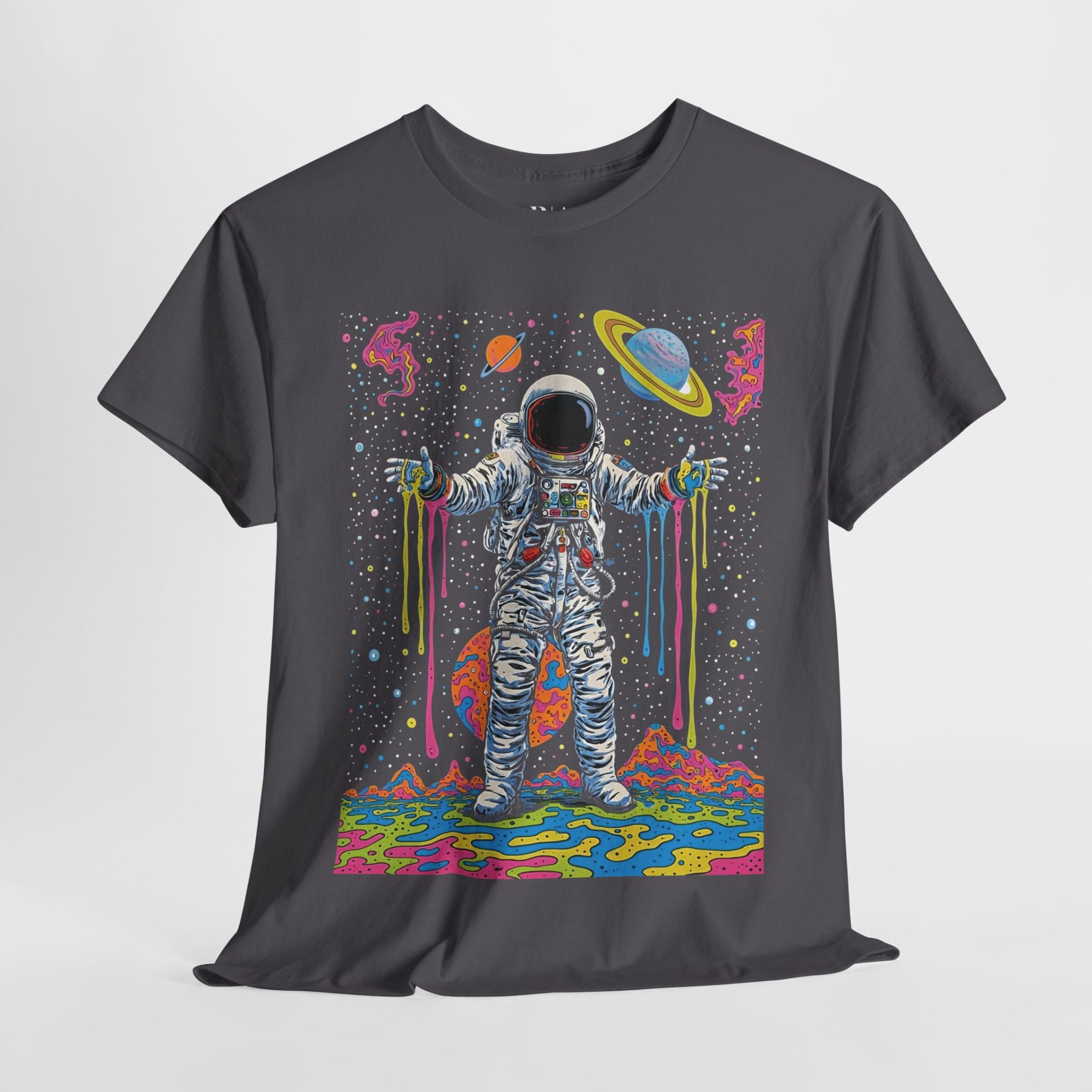 Astronaut in Wonderland - Graphic Tee - Image 4