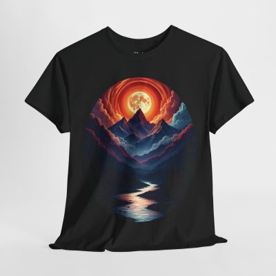 Moonrise in the Painted Mountains - Graphic Tee