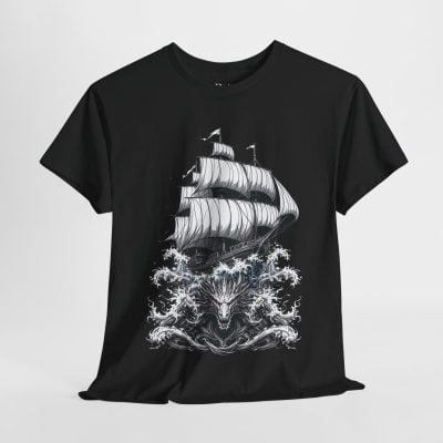 Draconic Tempest at Sea - Graphic Tee