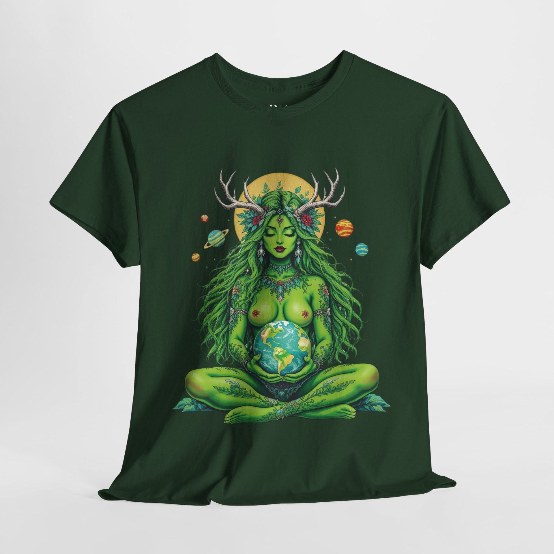 Earth Spirit in Bloom - Graphic Tee - Image 3
