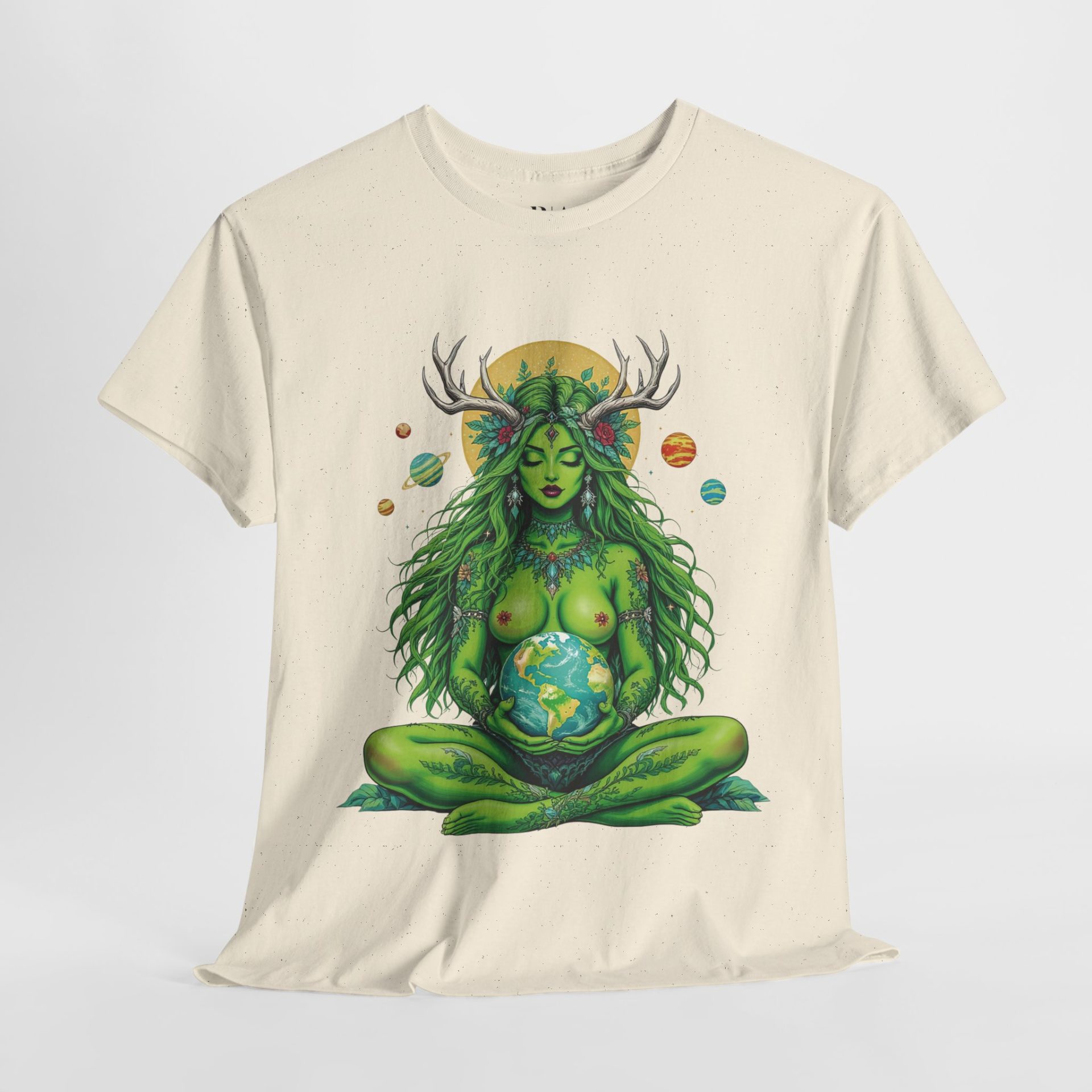 Earth Spirit in Bloom - Graphic Tee - Image 2