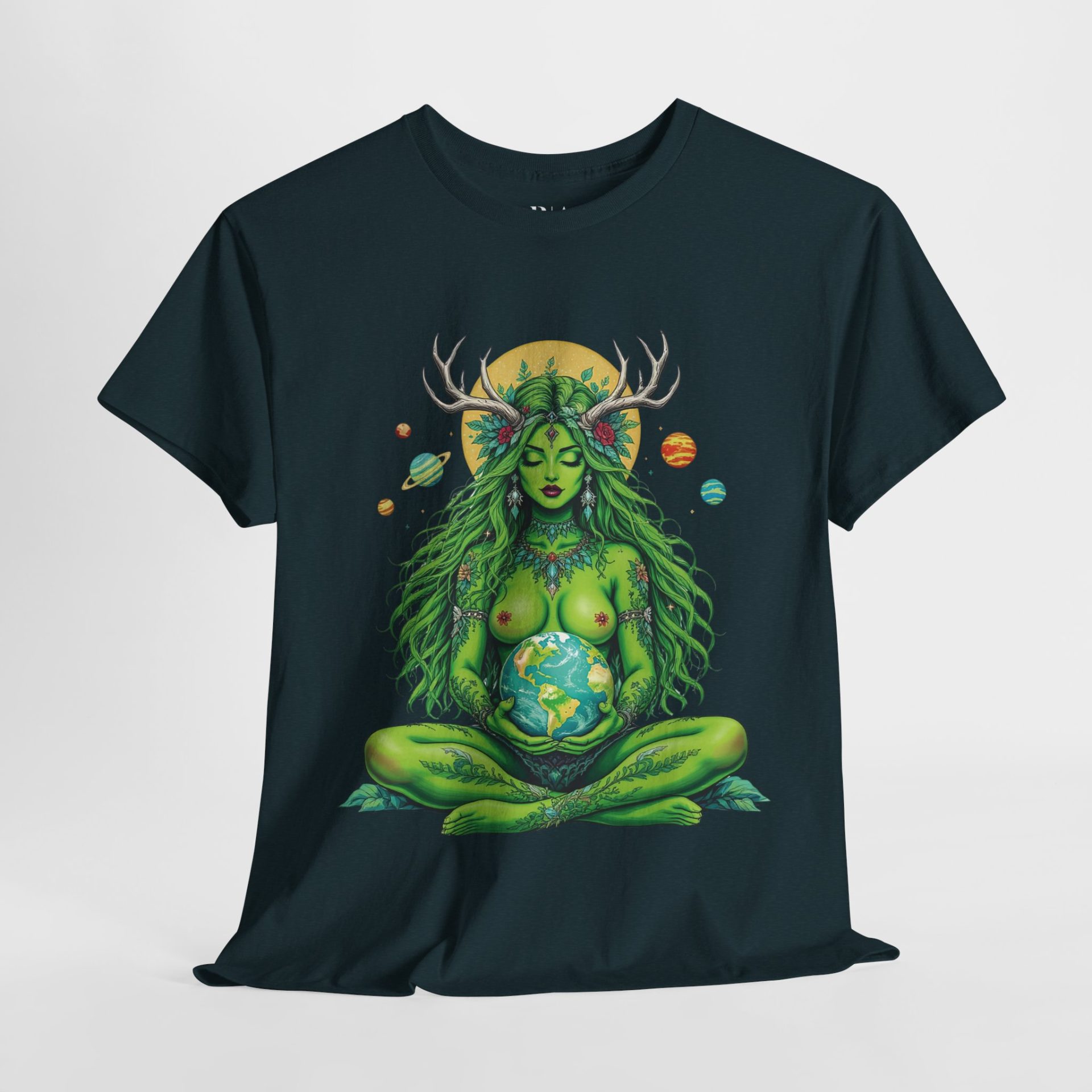Earth Spirit in Bloom - Graphic Tee - Image 4