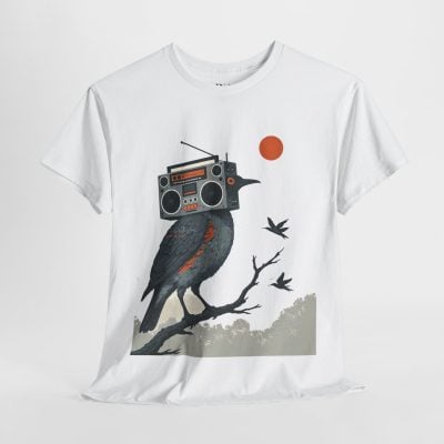 Feathered Frequencies - Graphic Tee