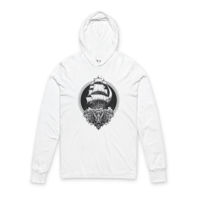 Abyssal Roar - Hooded Long Sleeve Tee Shirt