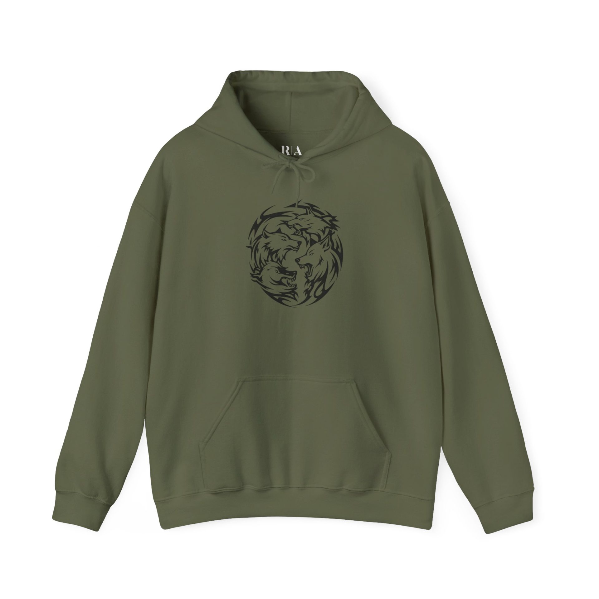 Alpha’s Embrace - Hooded Sweatshirt - Image 3