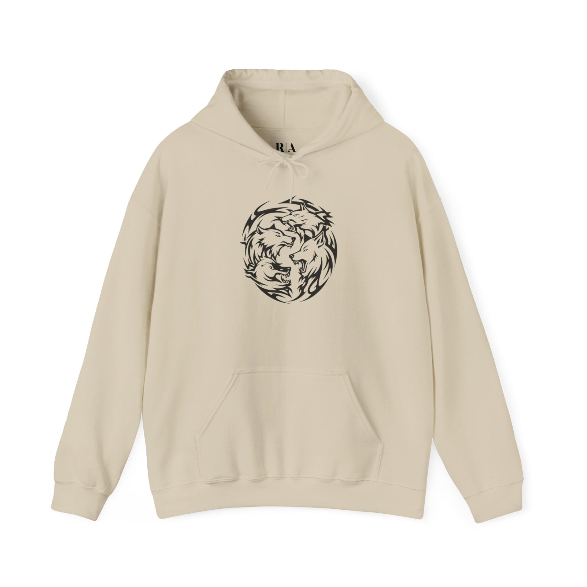 Alpha’s Embrace - Hooded Sweatshirt - Image 2