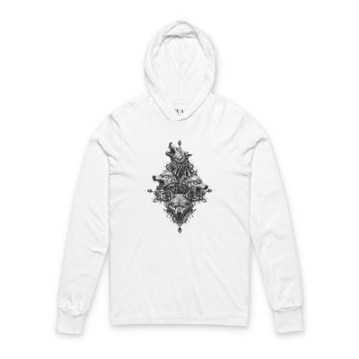 Alpha’s Wrath - Hooded Long Sleeve Tee Shirt