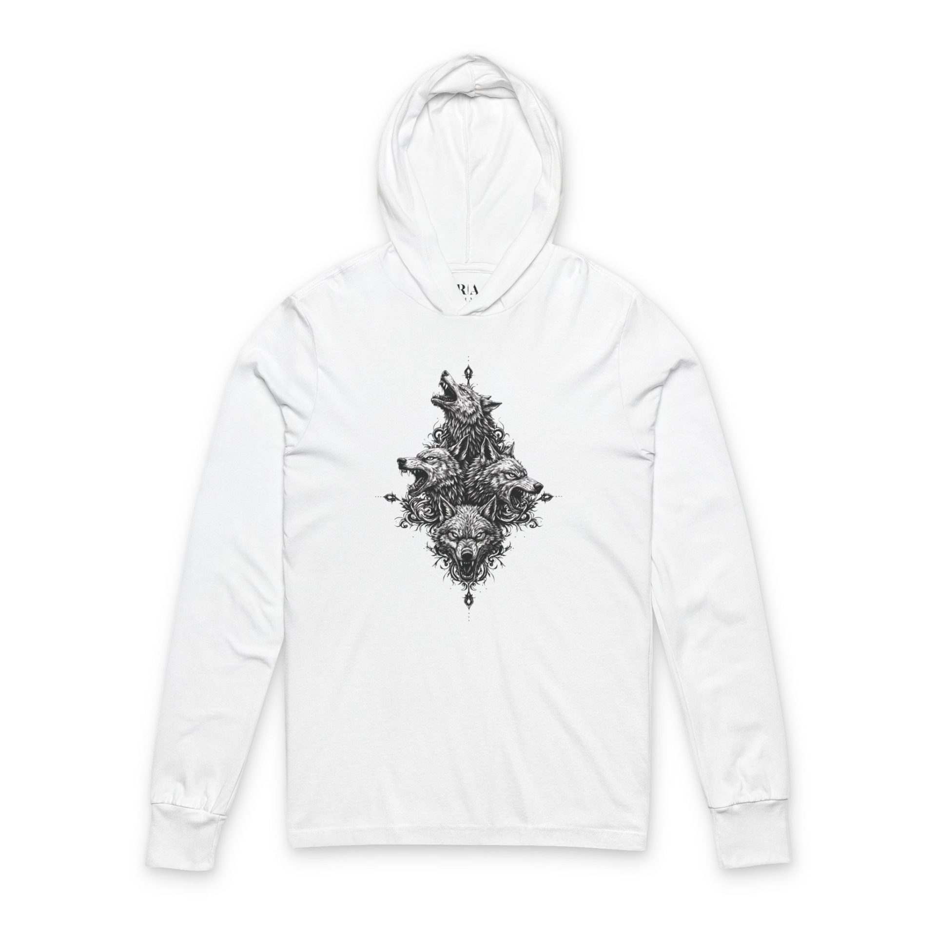 Alpha’s Wrath - Hooded Long Sleeve Tee Shirt