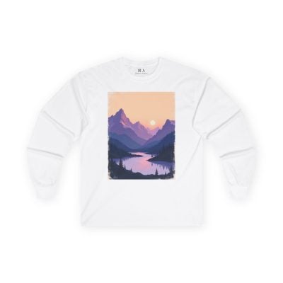 Alpine Afterglow - Long Sleeve Graphic Tee