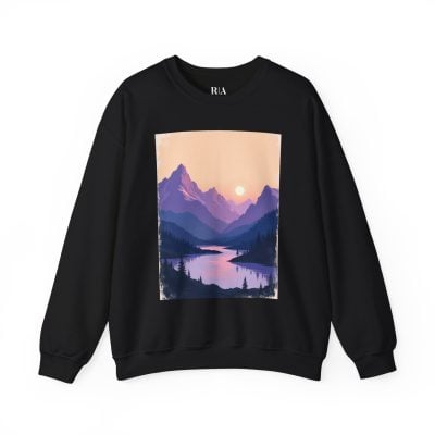 Alpine Afterglow - Graphic Sweatshirt