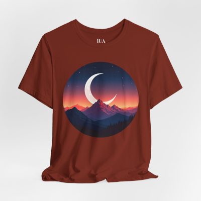 Alpine Moonlit Dream- Premium Jersey Cotton Graphic Tee