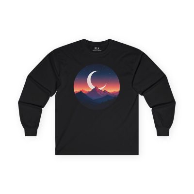 Alpine Moonlit Dream - Long Sleeve Graphic Tee