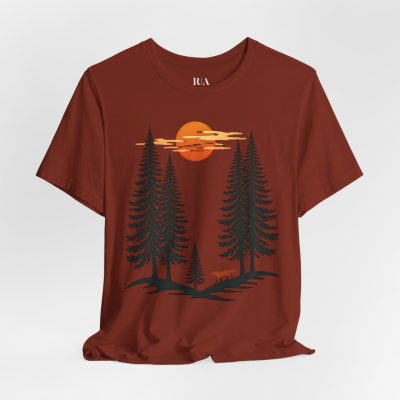 Among the Pines- Premium Jersey Cotton Graphic Tee