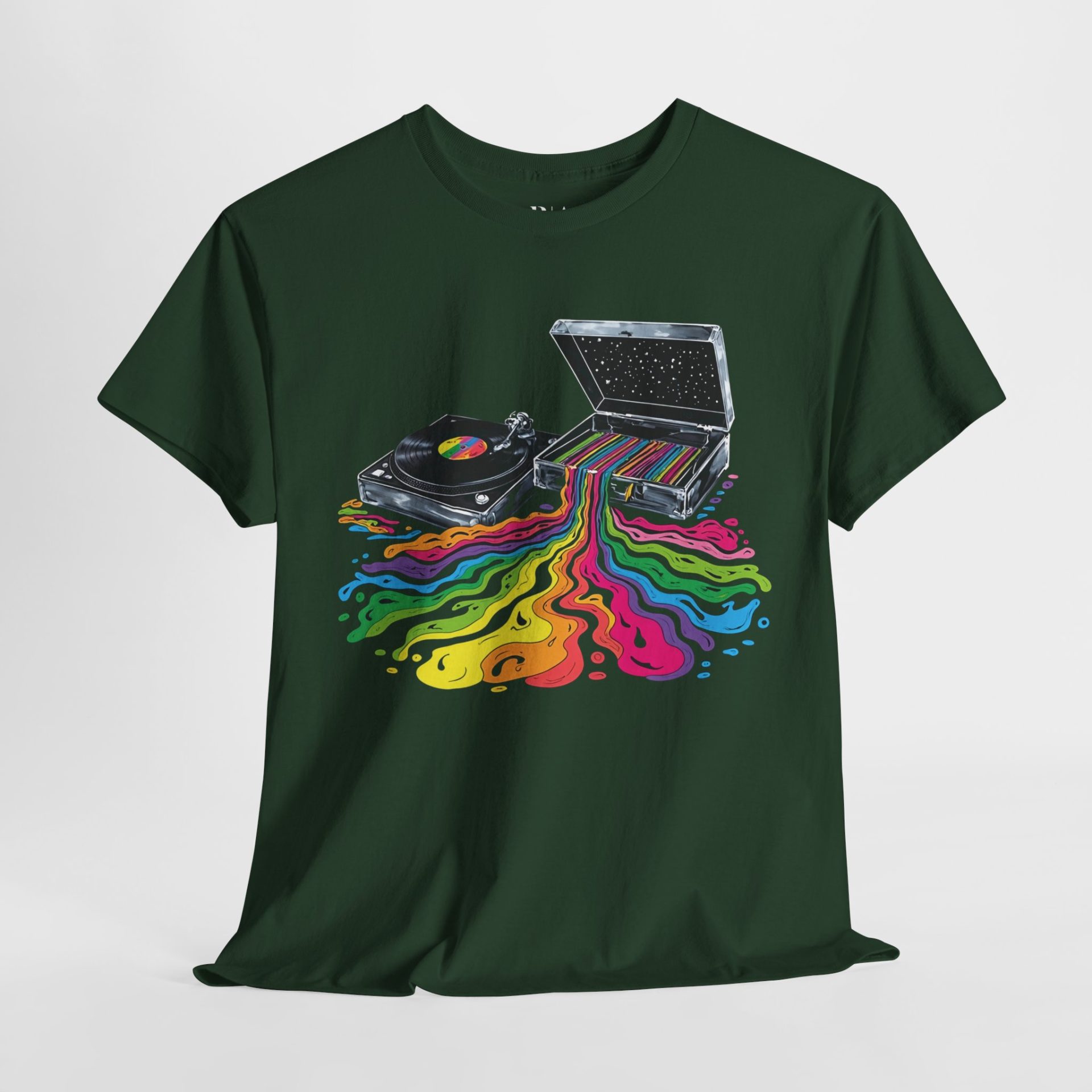 Galactic Vinyl Dreams- Graphic Tee - Image 3