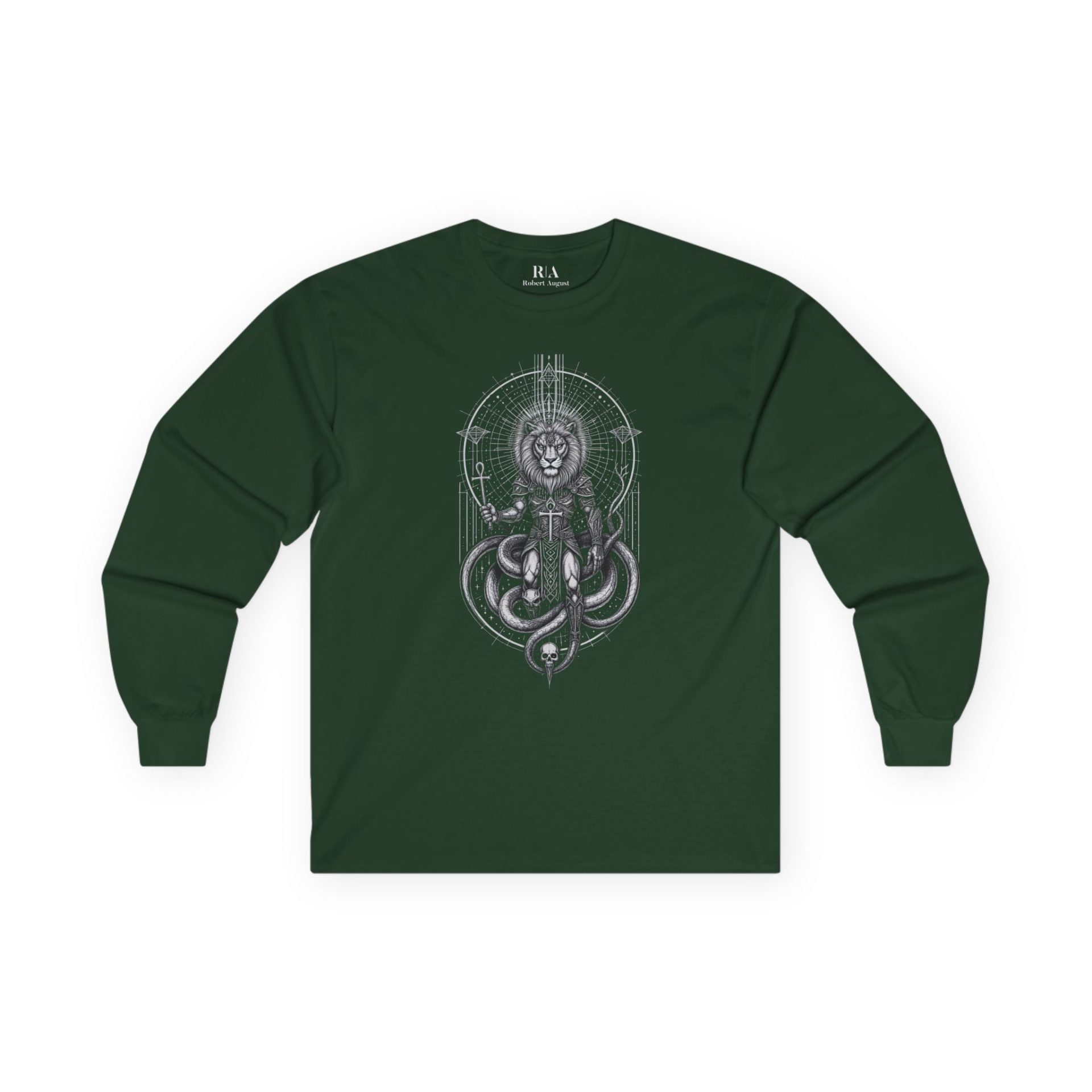 Ankh of Valor - Long Sleeve Graphic Tee - Image 3