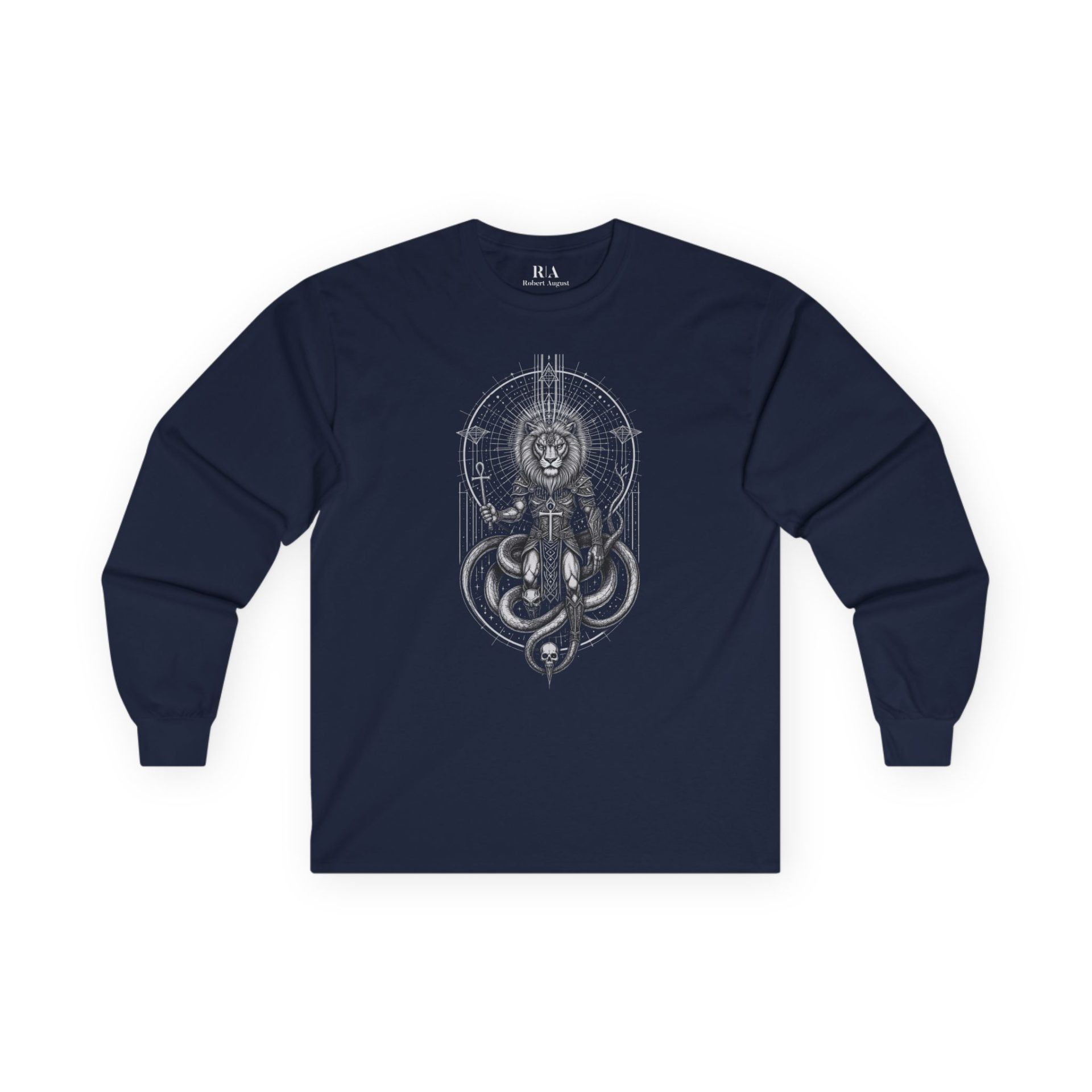 Ankh of Valor - Long Sleeve Graphic Tee - Image 4