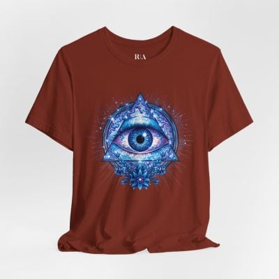 Azure Ascension- Premium Jersey Cotton Graphic Tee