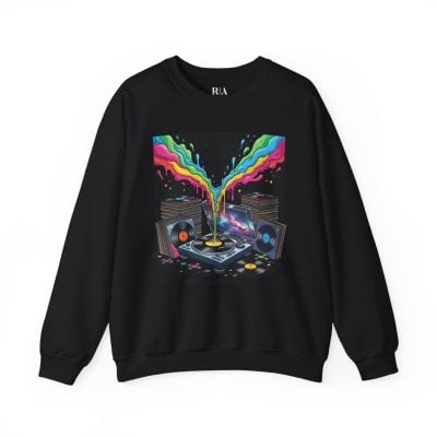 Grooves of the Galaxy - Graphic Sweatshirt