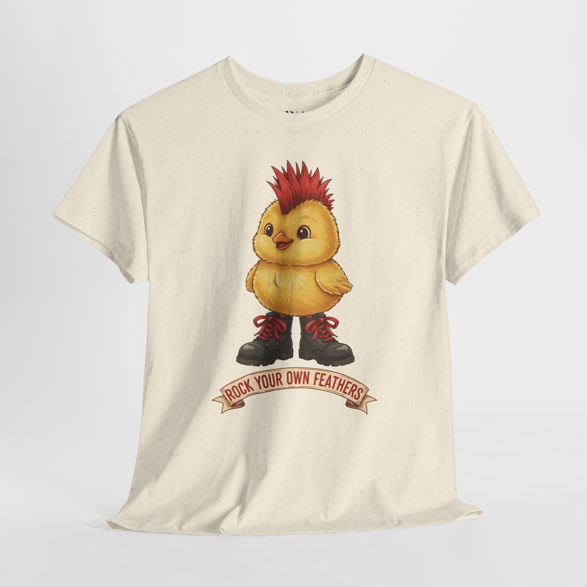 Feathered and Fearless - Graphic Tee - Image 2