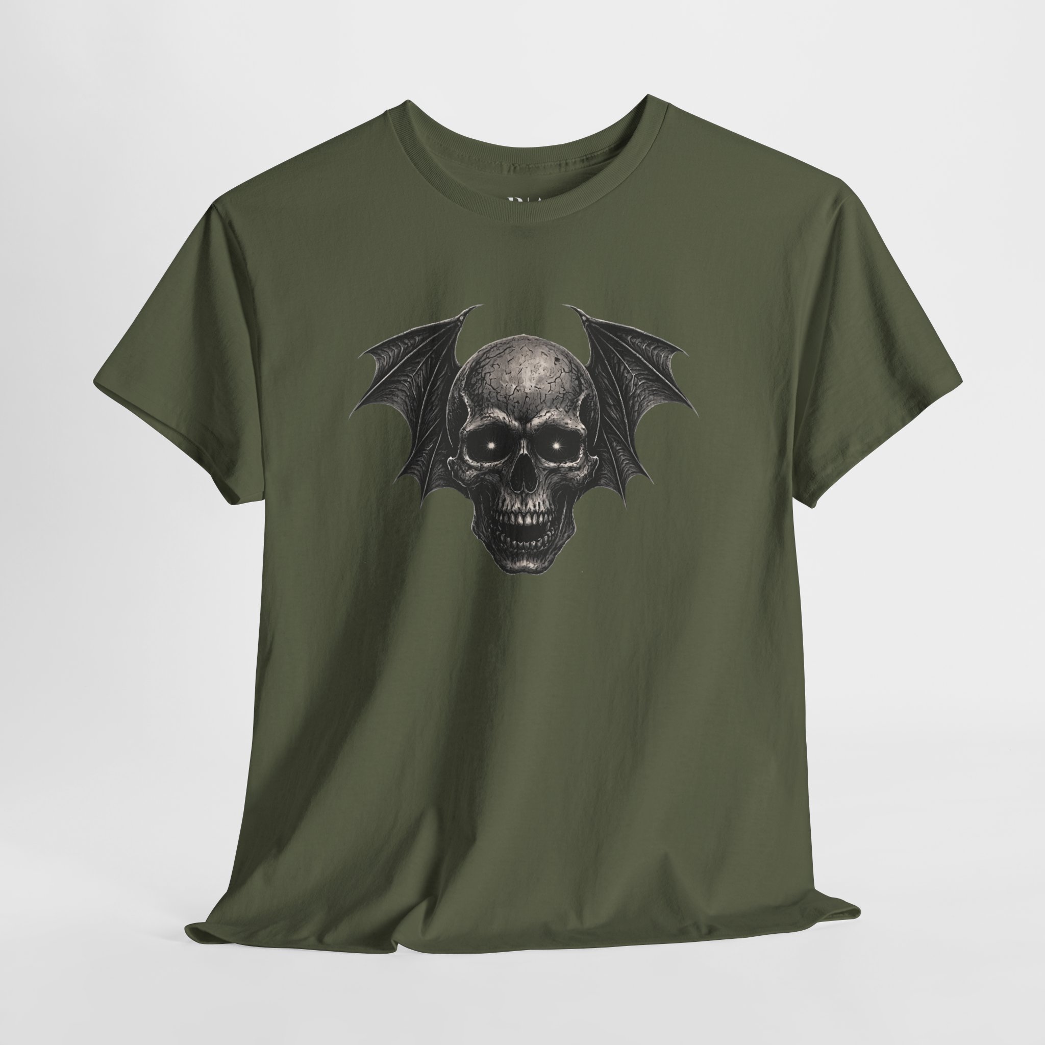 Lunar Awakening Skull and Shadows - Graphic Tee - Image 3