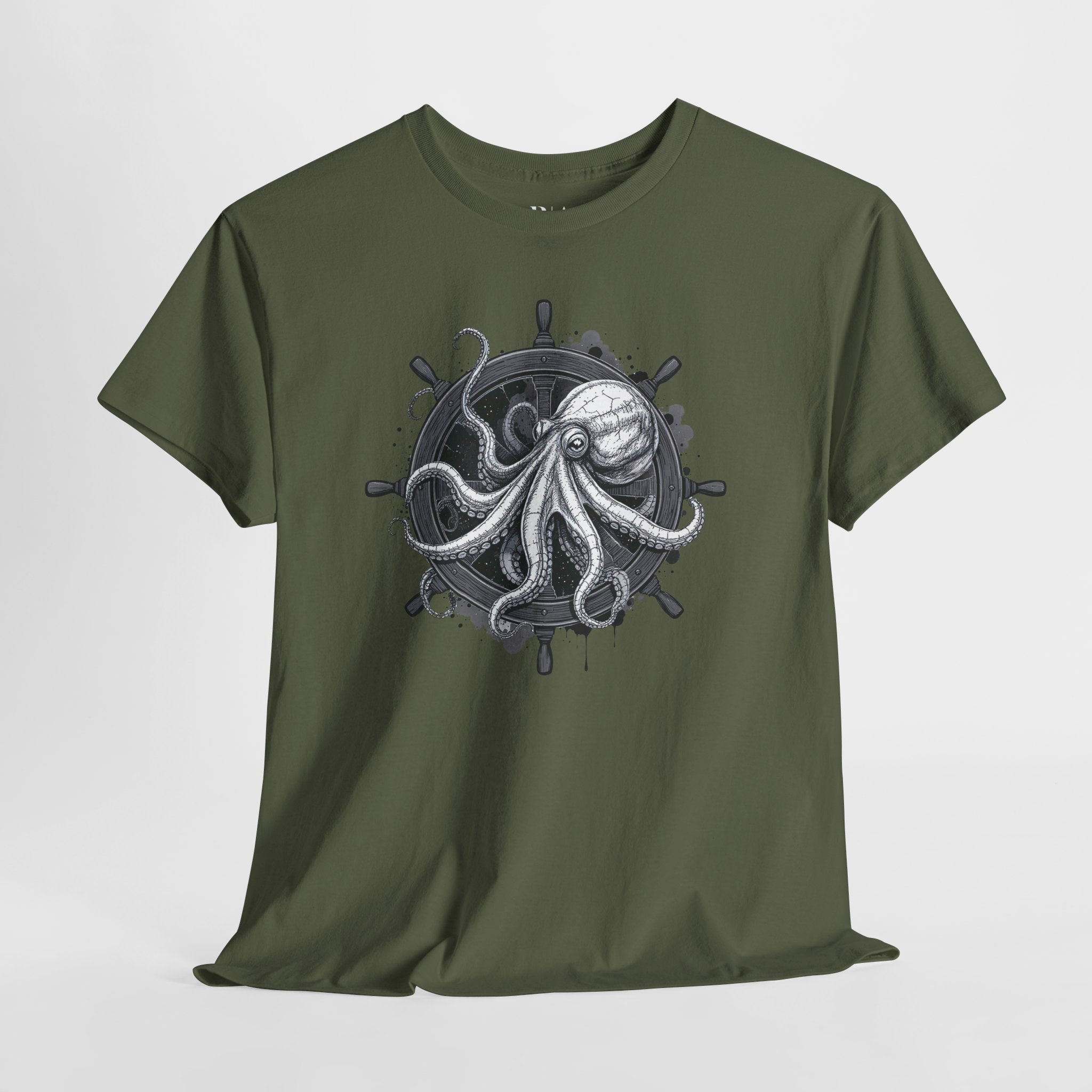 Ocean’s Grasp on the Helm - Graphic Tee - Image 4