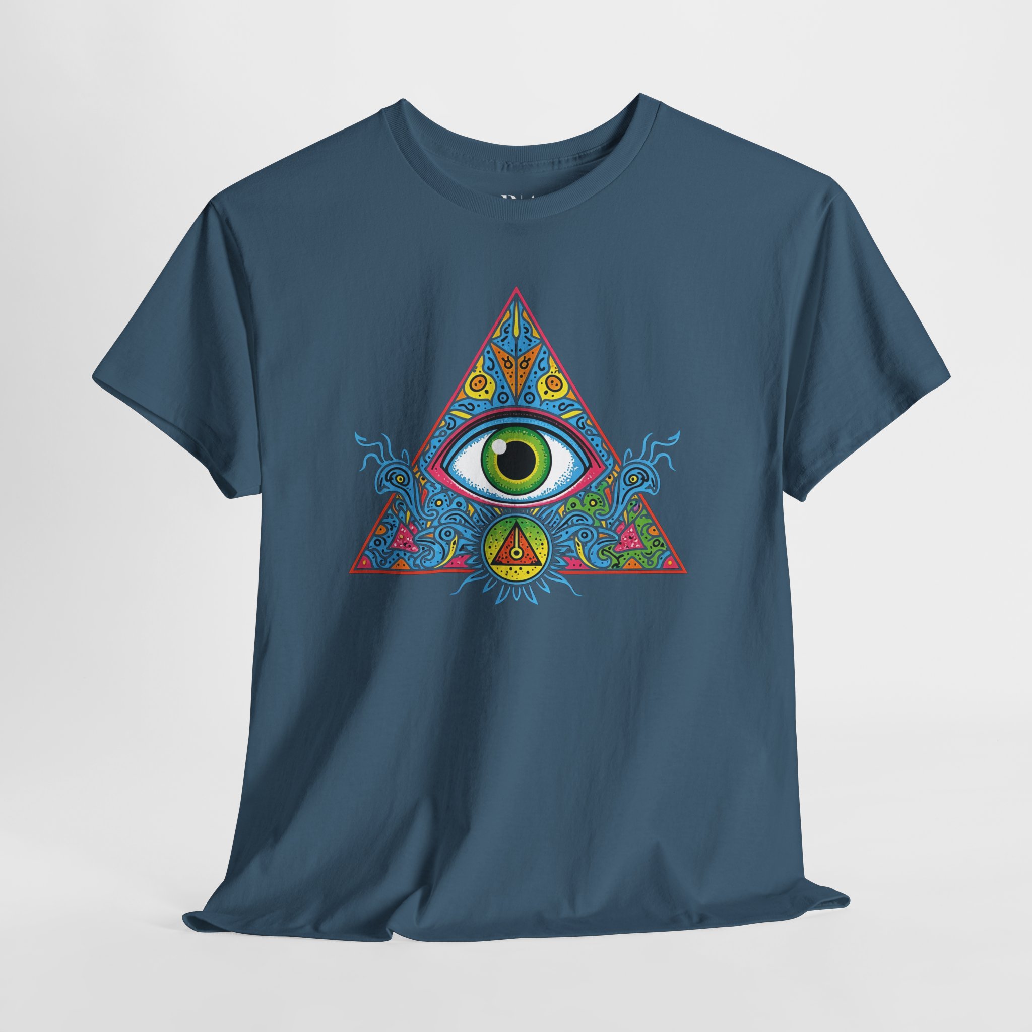 Psychedelic Eye of Providence - Graphic Tee - Image 5