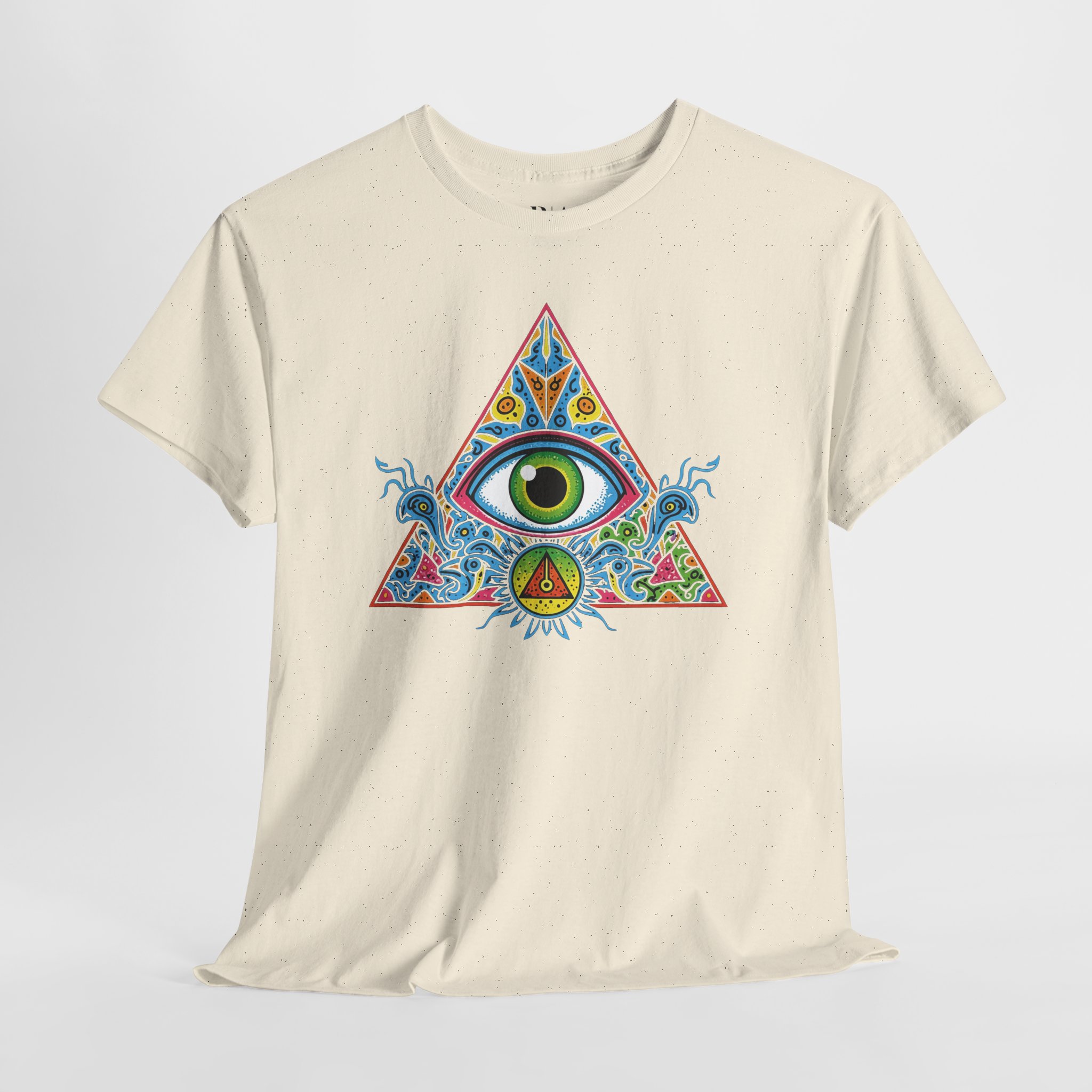 Psychedelic Eye of Providence - Graphic Tee - Image 2