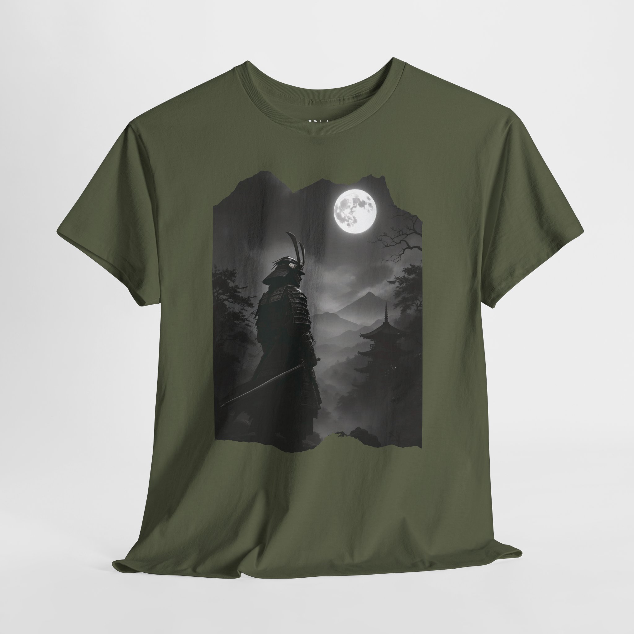 Samurai’s Silent Watch - Graphic Tee - Image 4